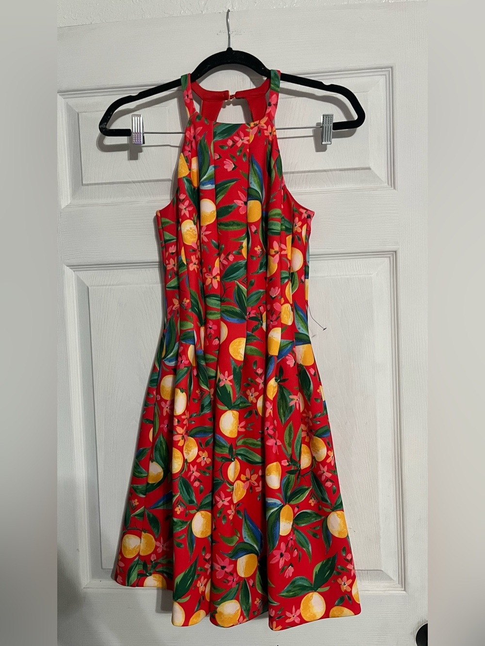 Vince Camuto Bright Red Summer Dress - Picture 3 of 6